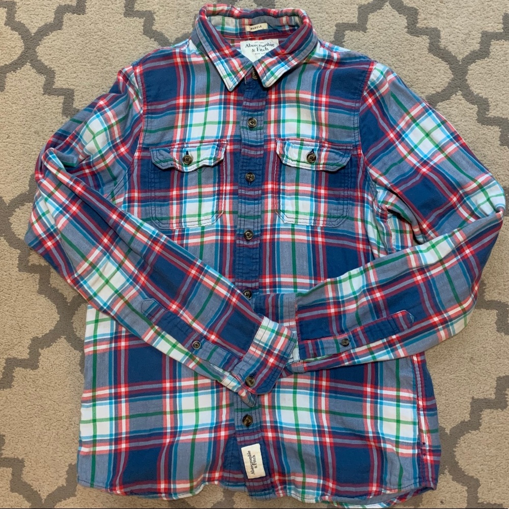 Abercrombie & Fitch Muscle Flannel